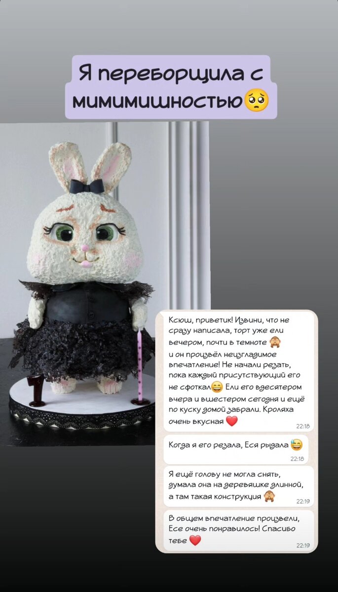 Отзыв о торте