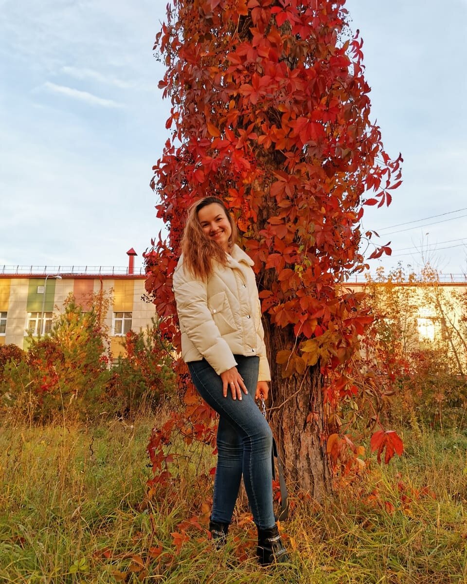 Счастливая и уже беременная я