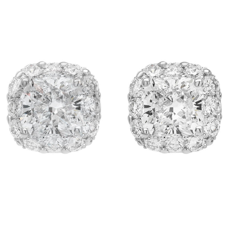 Серьги Graff Classic из белого золота с бриллиантами
