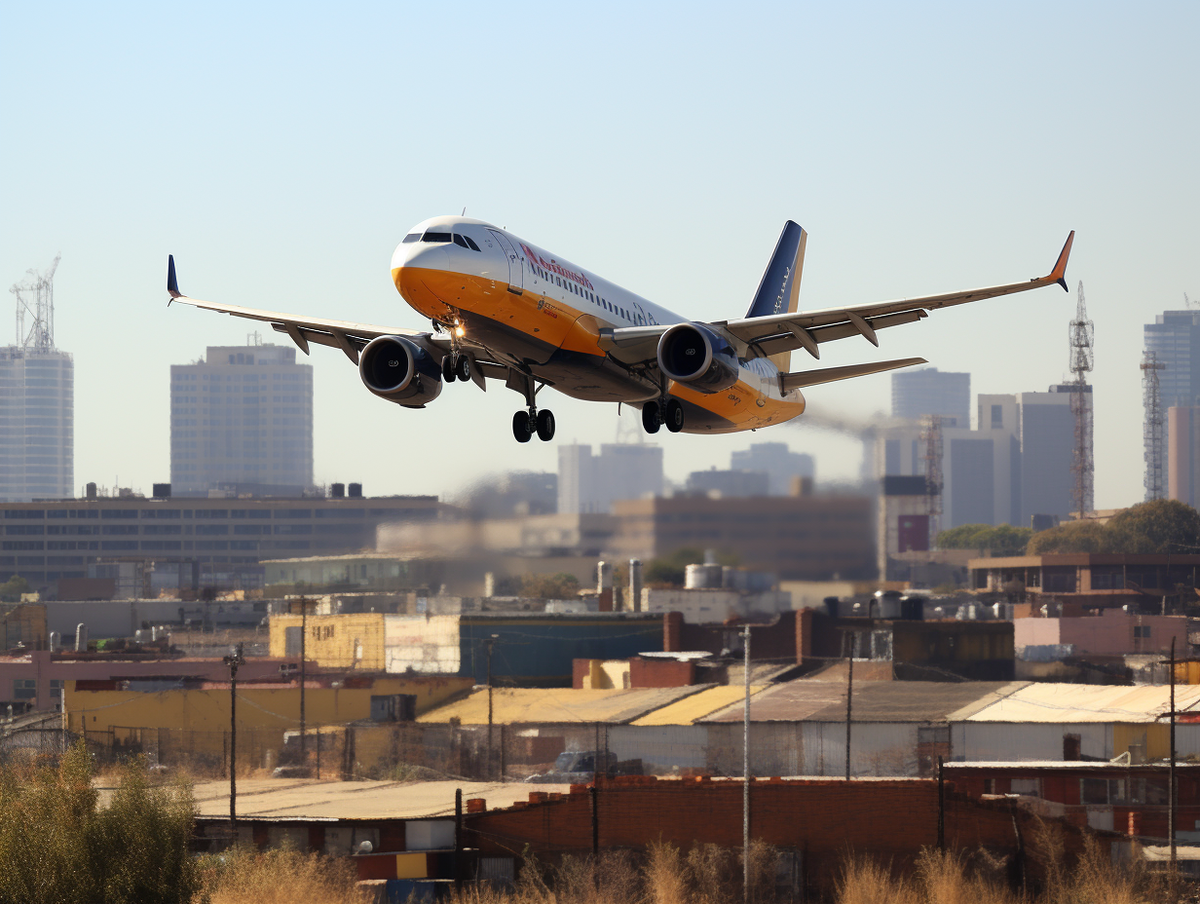 Так нейросеть видит наш прилет в Йоханнесбург=) 