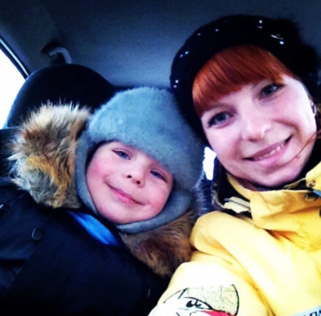 Я и мой сынок😊