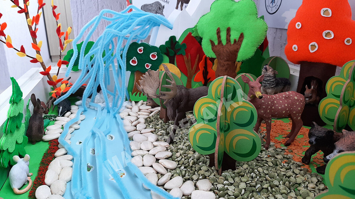 Сенсорная коробка «Осень в лесу»