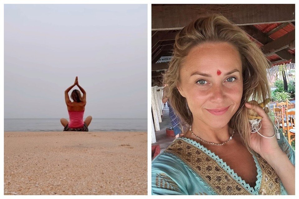    В Индии Ольга Барабанщикова обрела умиротворение, она будто светится изнутри. Фото: соцсети Ольги Барабанщиковой