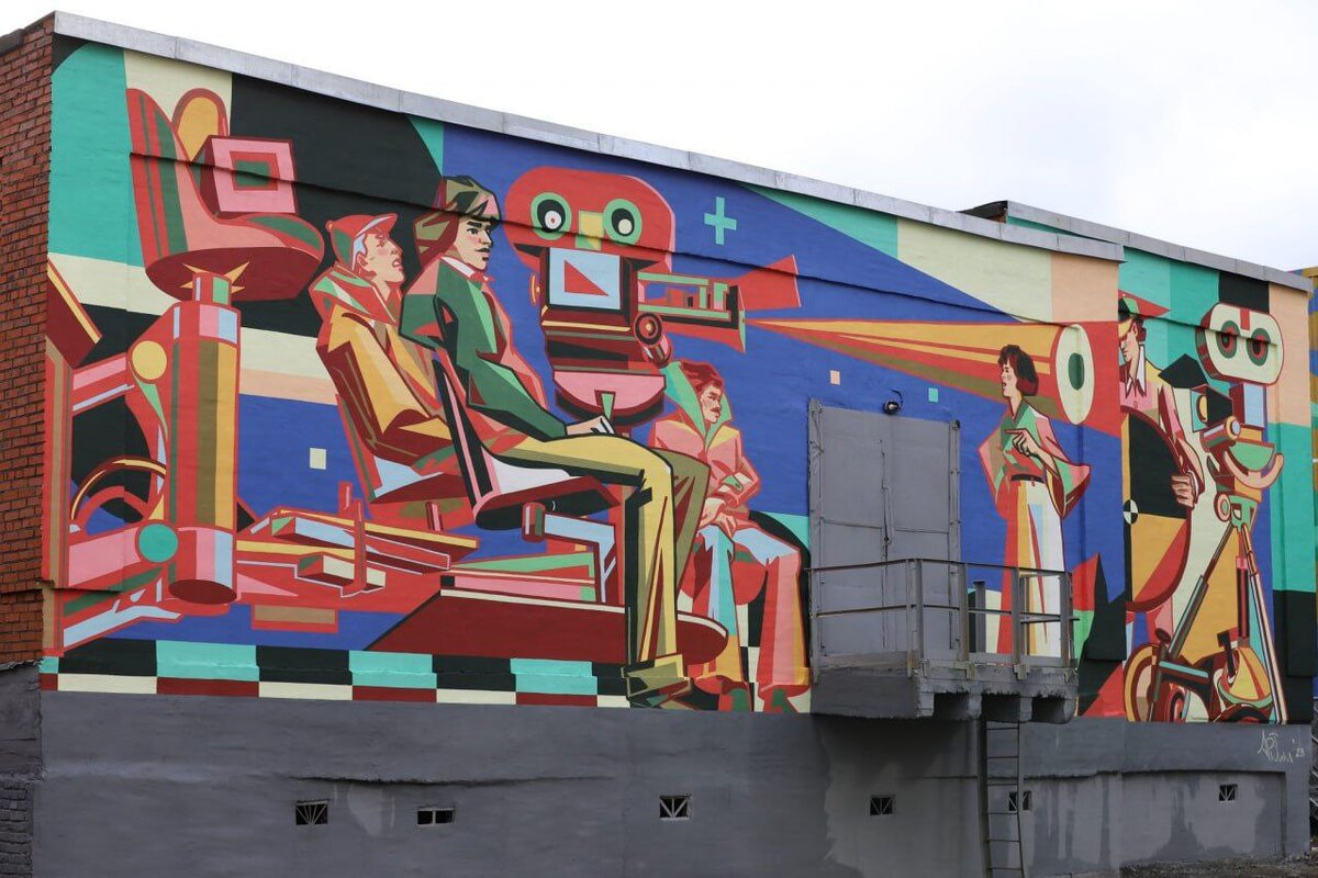 Часть проекта АРН «Галерея уличных искусств «АРкТика» / arnorilsk.ru