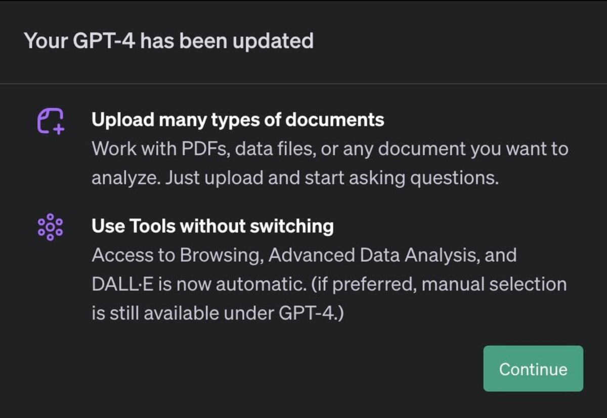 GPT-4 'All Tools'