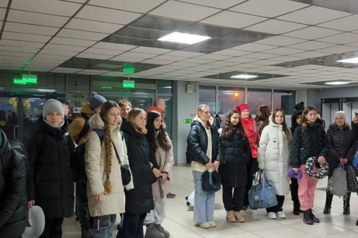    Детский ансамбль из ДНР прилетел в Забайкалье
