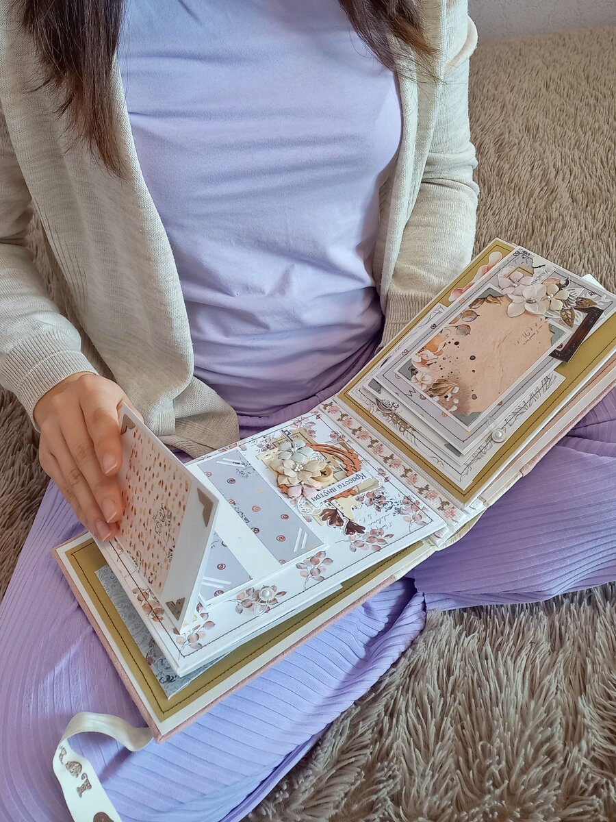 Фотоальбом ручной работы 