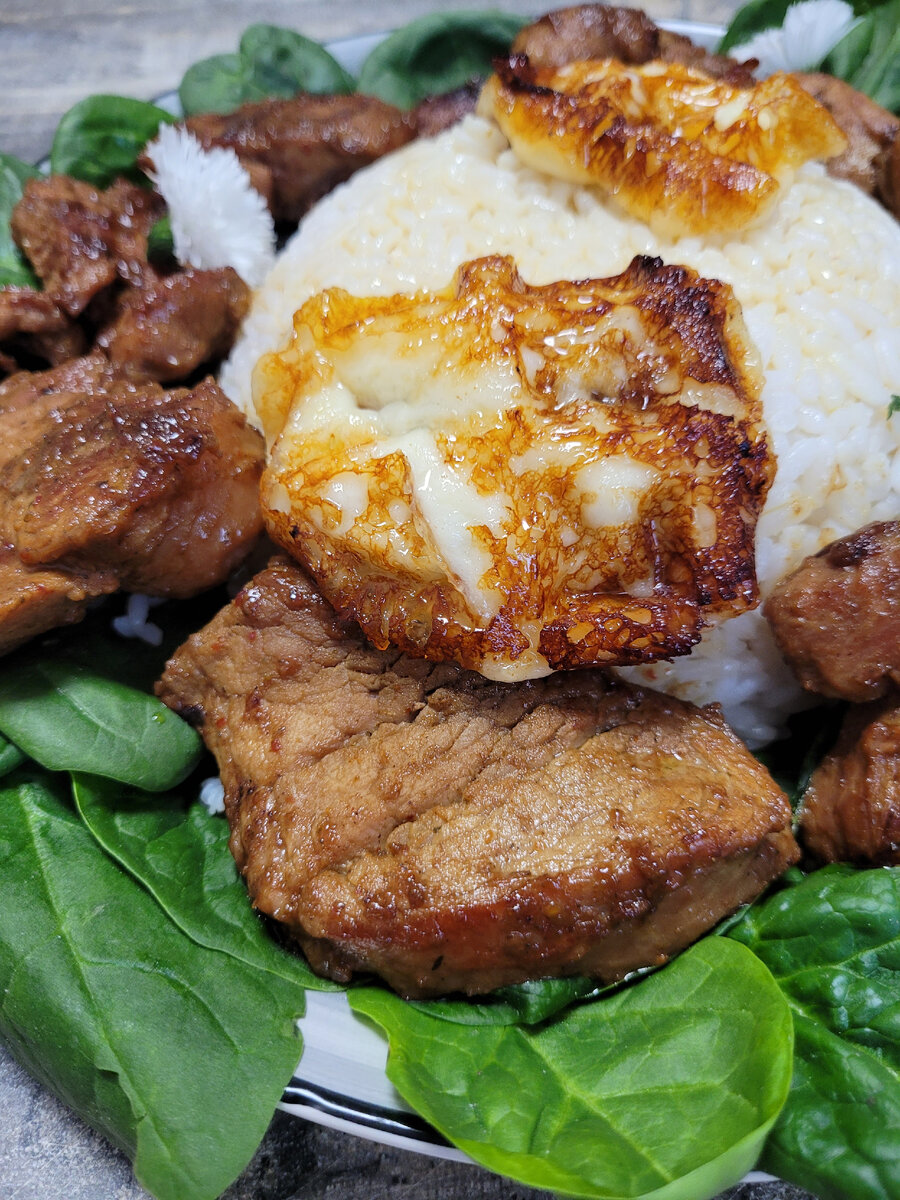 Фото автора.Готовый ужин.