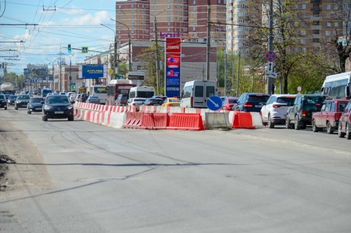    Подрядчик будет устранять дефекты на пр. Ленина в Туле, пока тепло