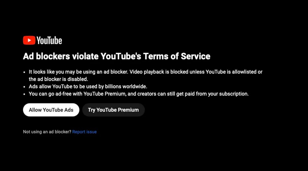 Youtube запретила просмотр видео контента с включенными блокировщиками  рекламы | Обзоры от iCE | Дзен