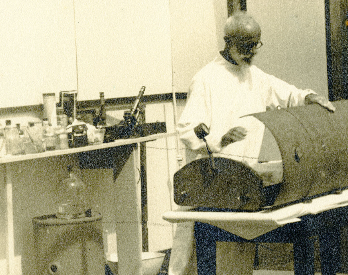 Карл Танцлер за работой