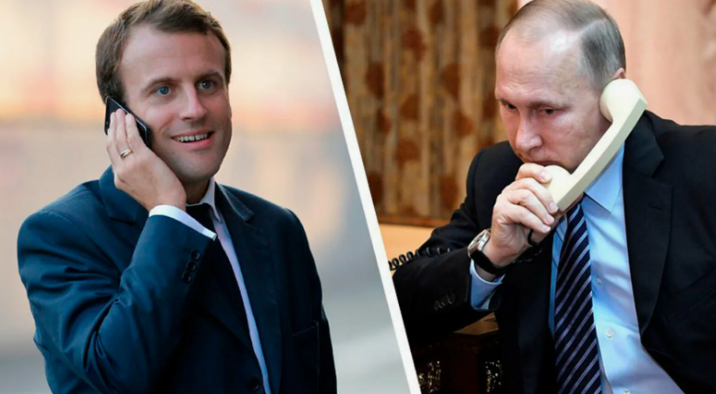 Постоянные звонки Макрона Путину стали общемировым мемом (фото с сайта asilikul.ru)