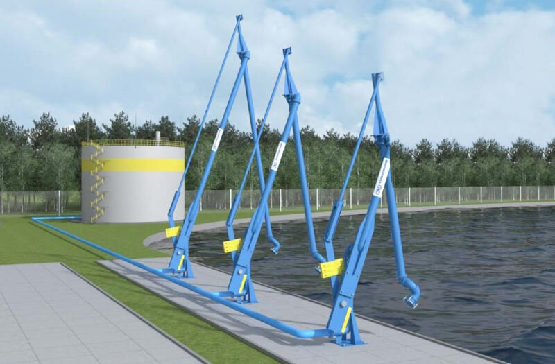    Эскиз системы стендеров с сайта Камышинского опытного завода