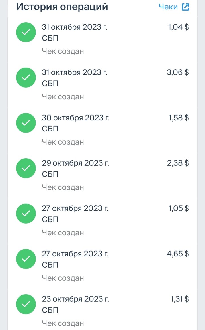Скриншот о заработке на Толоке