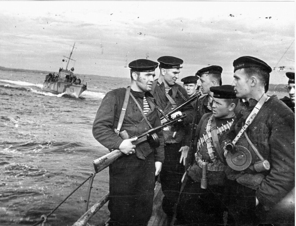 Советские моряки Заполярья 1942 год