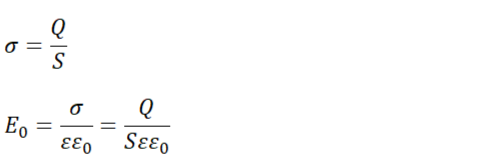 Формула напряжённости