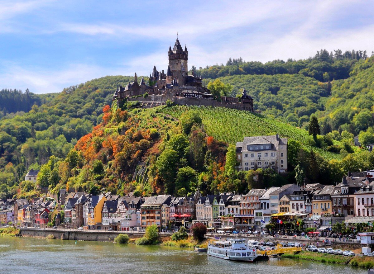 Вид на город Кохем