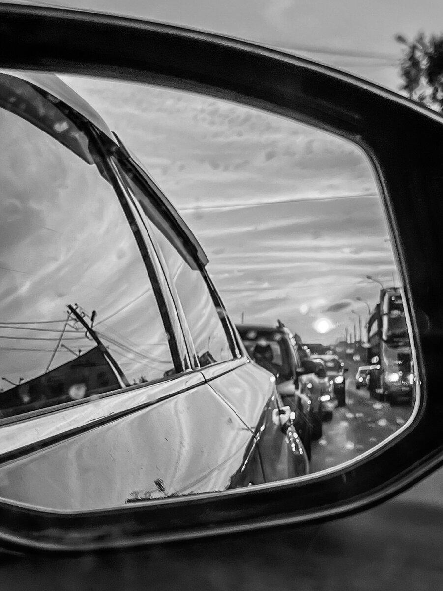 Черно-белый мир прошлого 