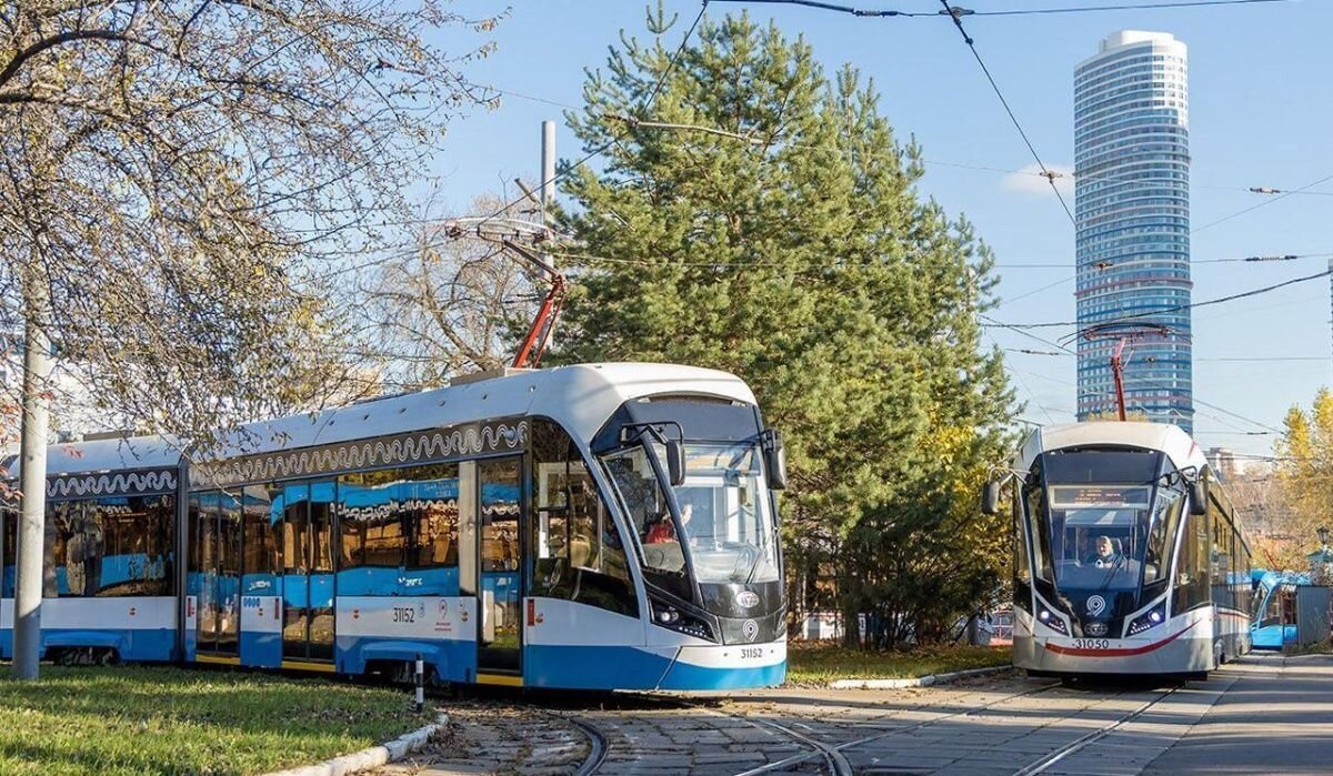     Трамваи. Источник: mos.ru Автор фото: Пресс-служба Мэра и Правительства Москвы
