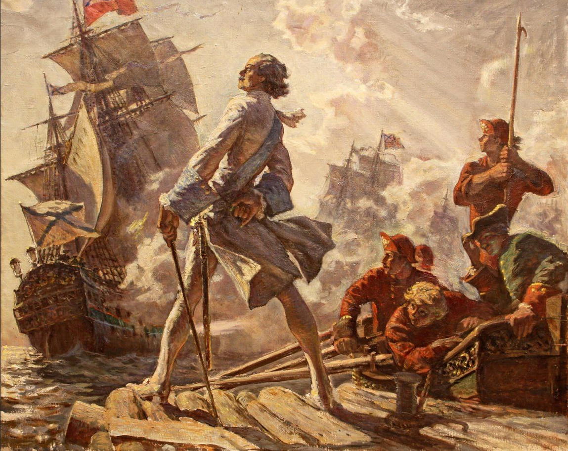 Картинка из открытого источника в Яндексе, изображающая царя-реформатора Петра I