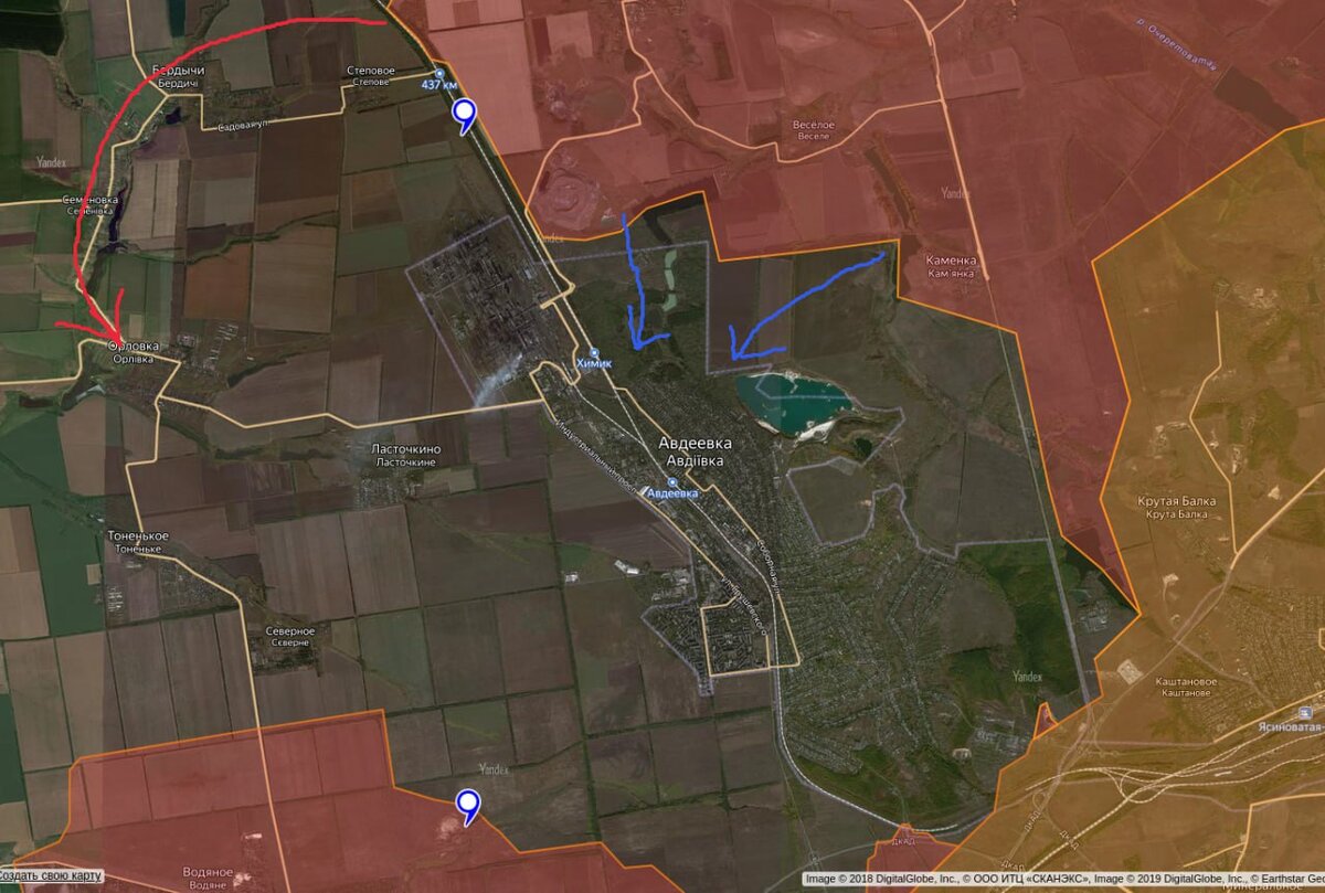 Вот это место, что синими стрелками дозачистить надо