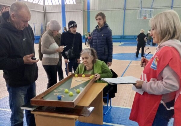     В Фурманове спортсмены-инвалиды играли в новус, корнхол, шаффлборд, джаколло, кульбуто