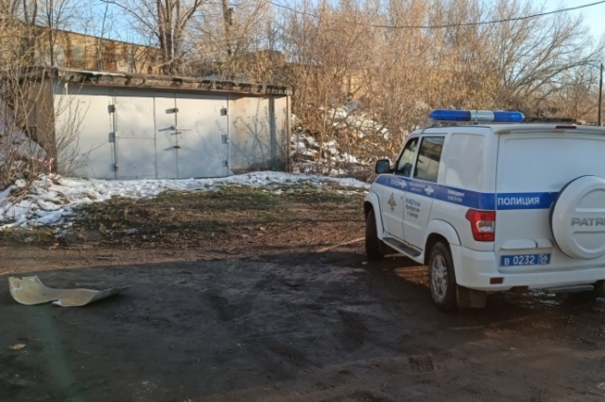    Место трагедии в Оренбурге, где собаки разорвали ребенка.