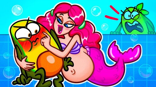 PREGNANT MERMAID RESCUE MISSION || Mermaid Stole My Boyfriend || Crazy Pregnancy Situations