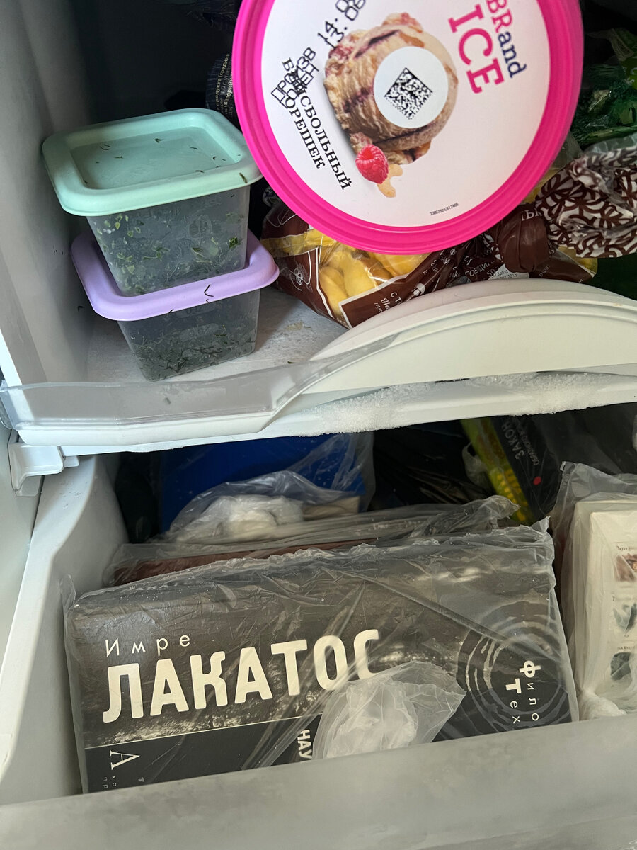 Так выглядит моя морозилка 
