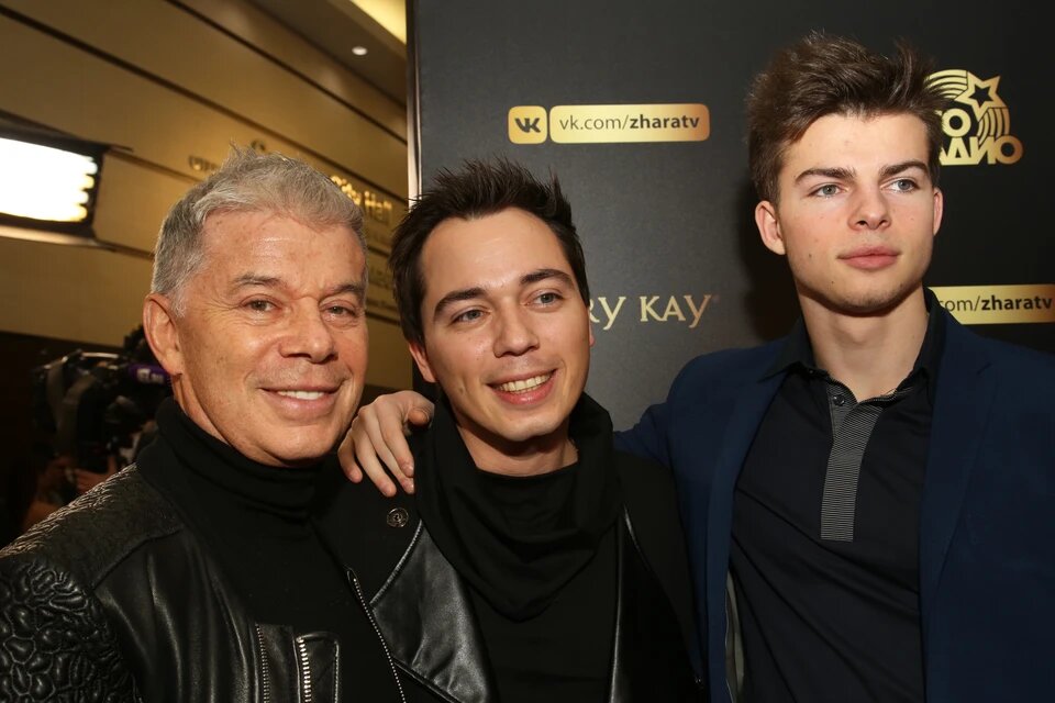 Олег Газманов с сыном 