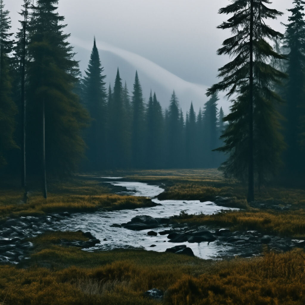 Сибирская тайга. 