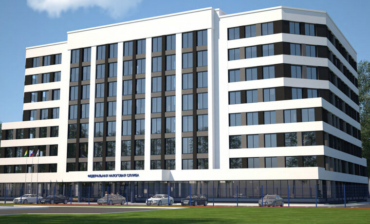    Восьмиэтажное здание ФНС с подземной парковкой откроют в Челябинске на перекрестке улиц Труда и Энгельса