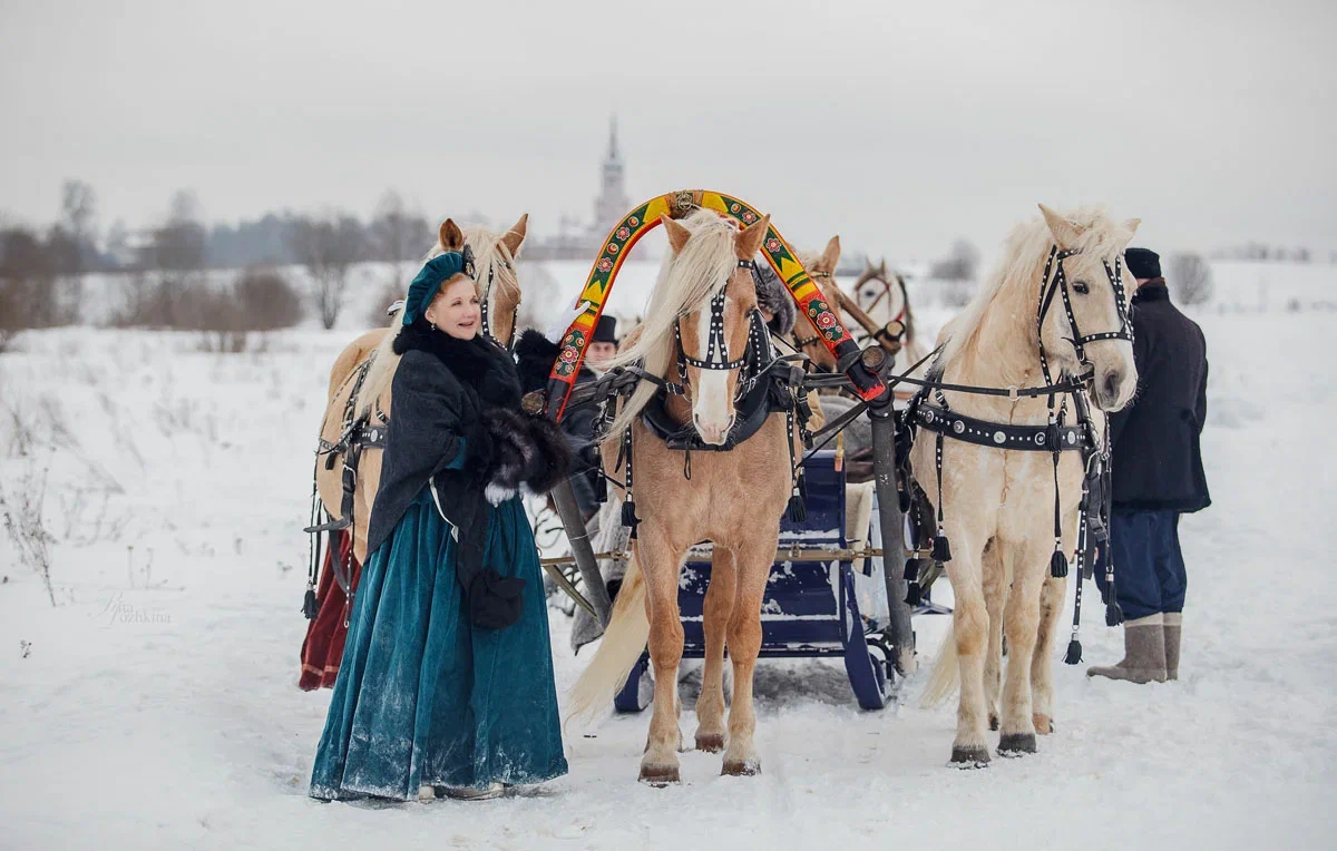 Малая конная охота, январь 2021. (с) Фото Риты Ложкиной