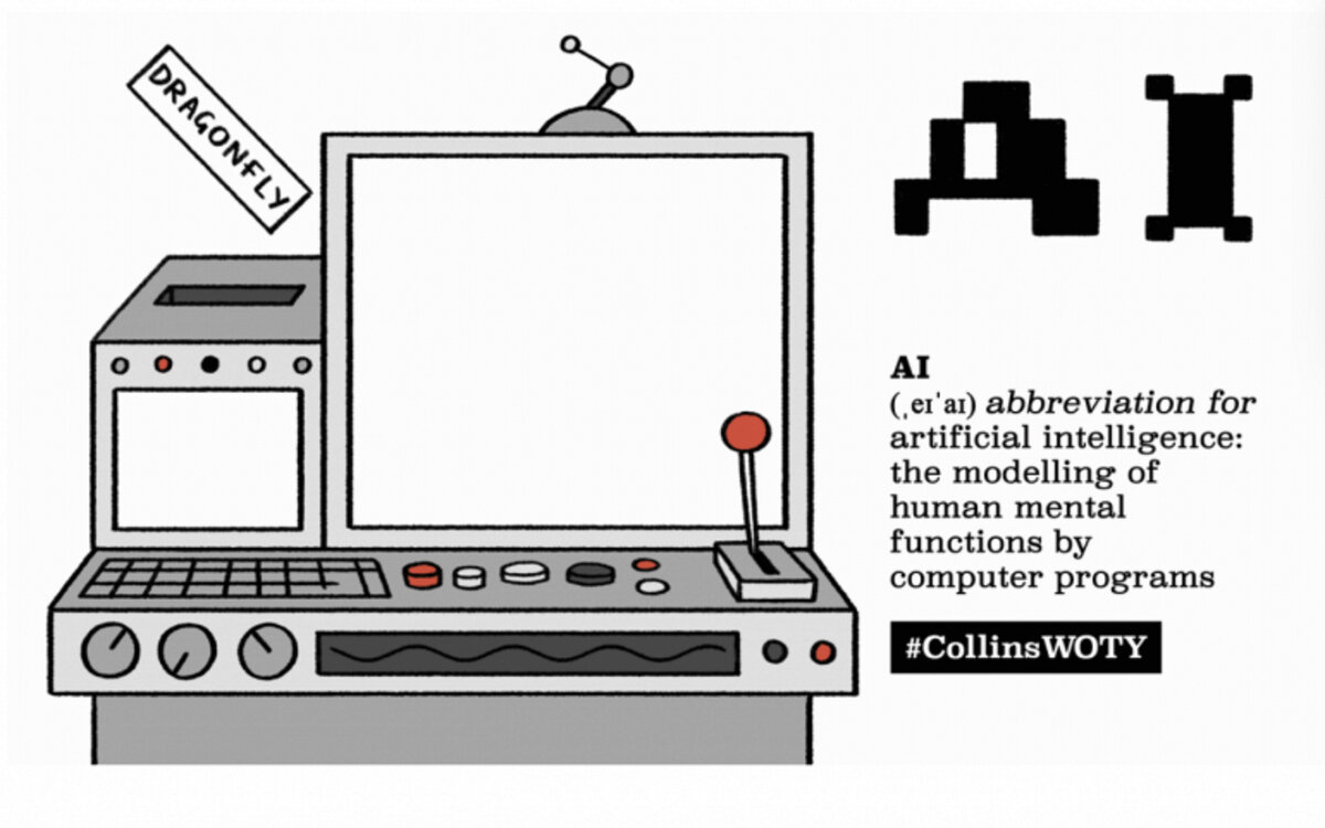    Collins Dictionary назвал словом 2023 года «искусственный интеллект» (фото 1)