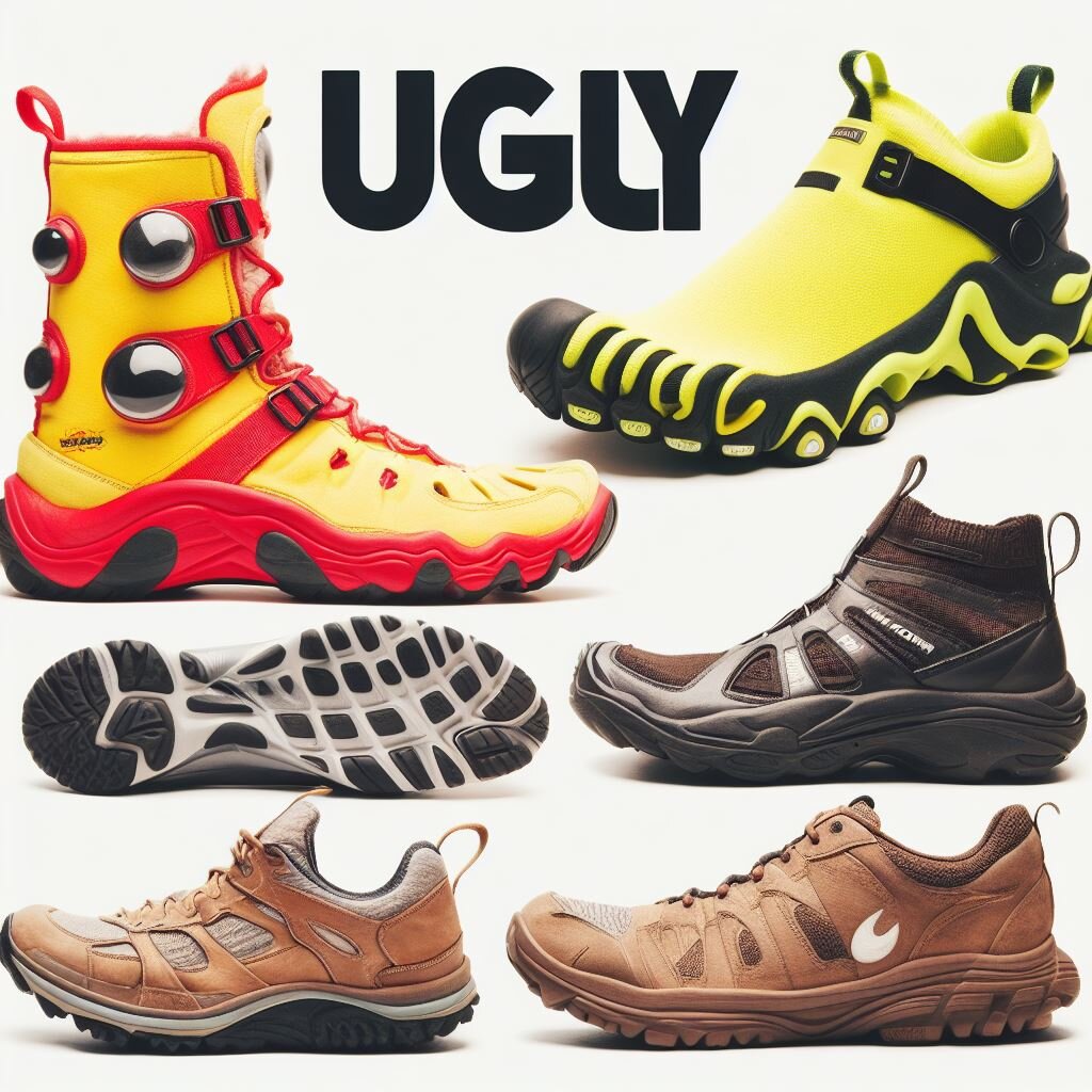 ИИ на тему уродливой обуви