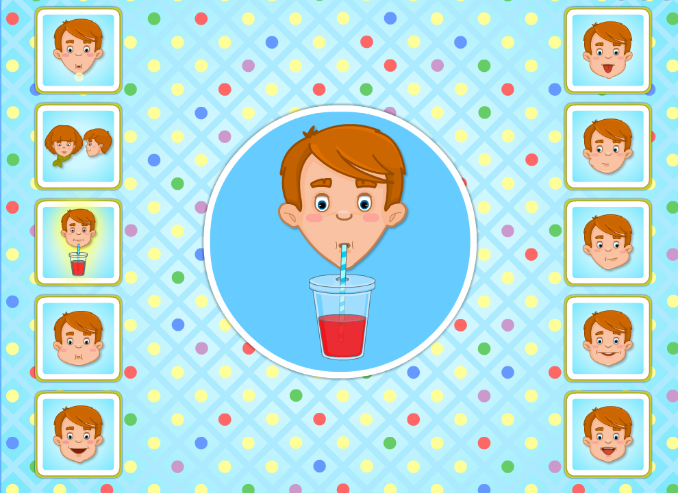 Игра «Малышастика». Гимнастика для лица: повторяйте за ребенком на экране. Чем артистичнее, тем лучше!