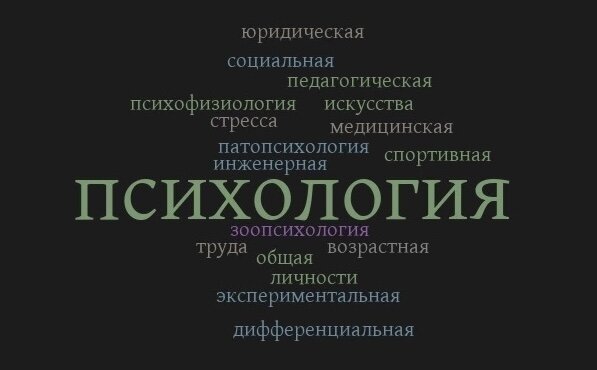 Отрасли психологии
