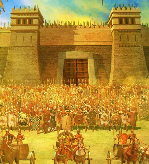 Троя в осаде.