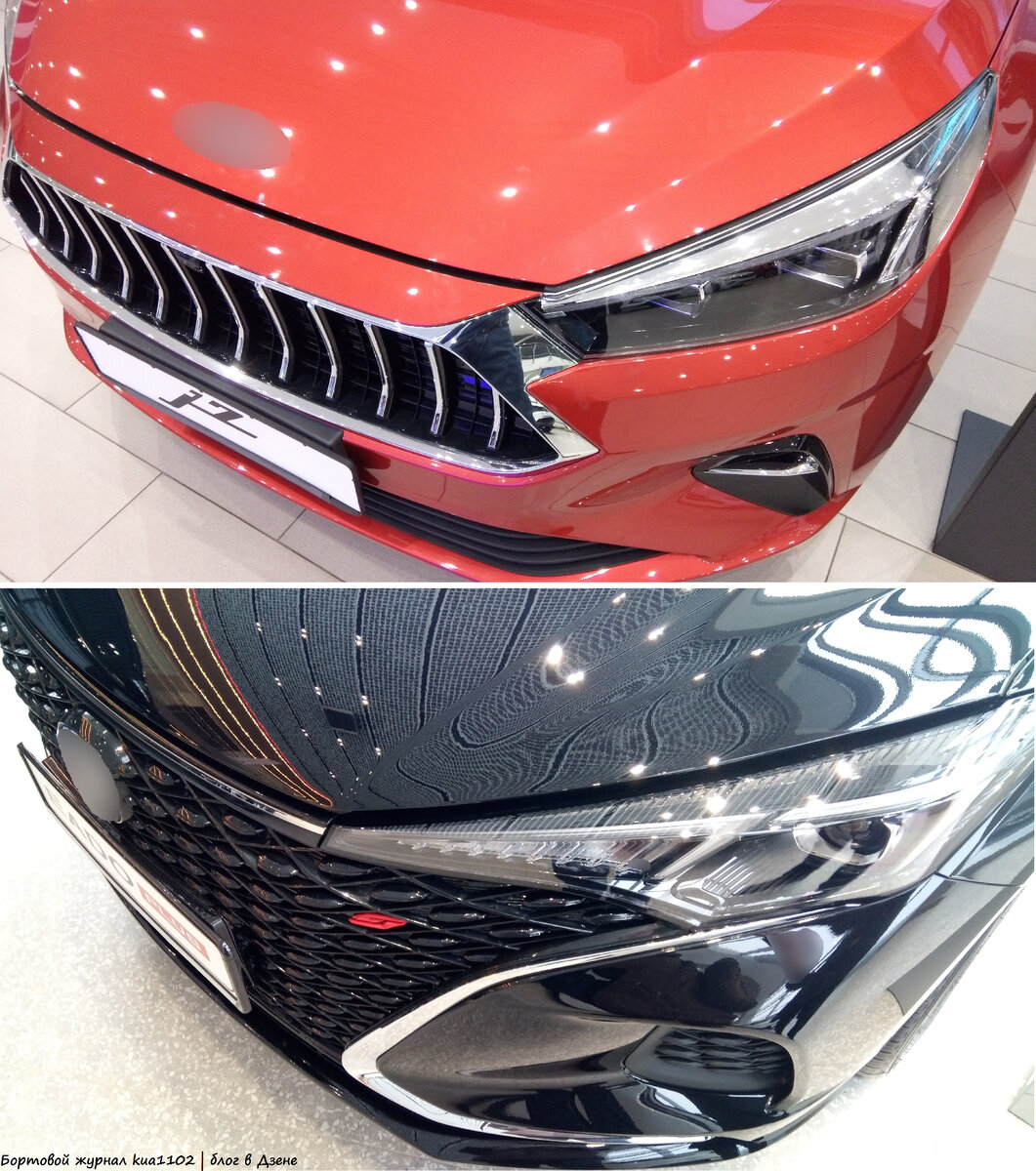 Совмещённая фотография автомобилей JAC J7 и Changan EADO Plus. Автор фотографии kua1102