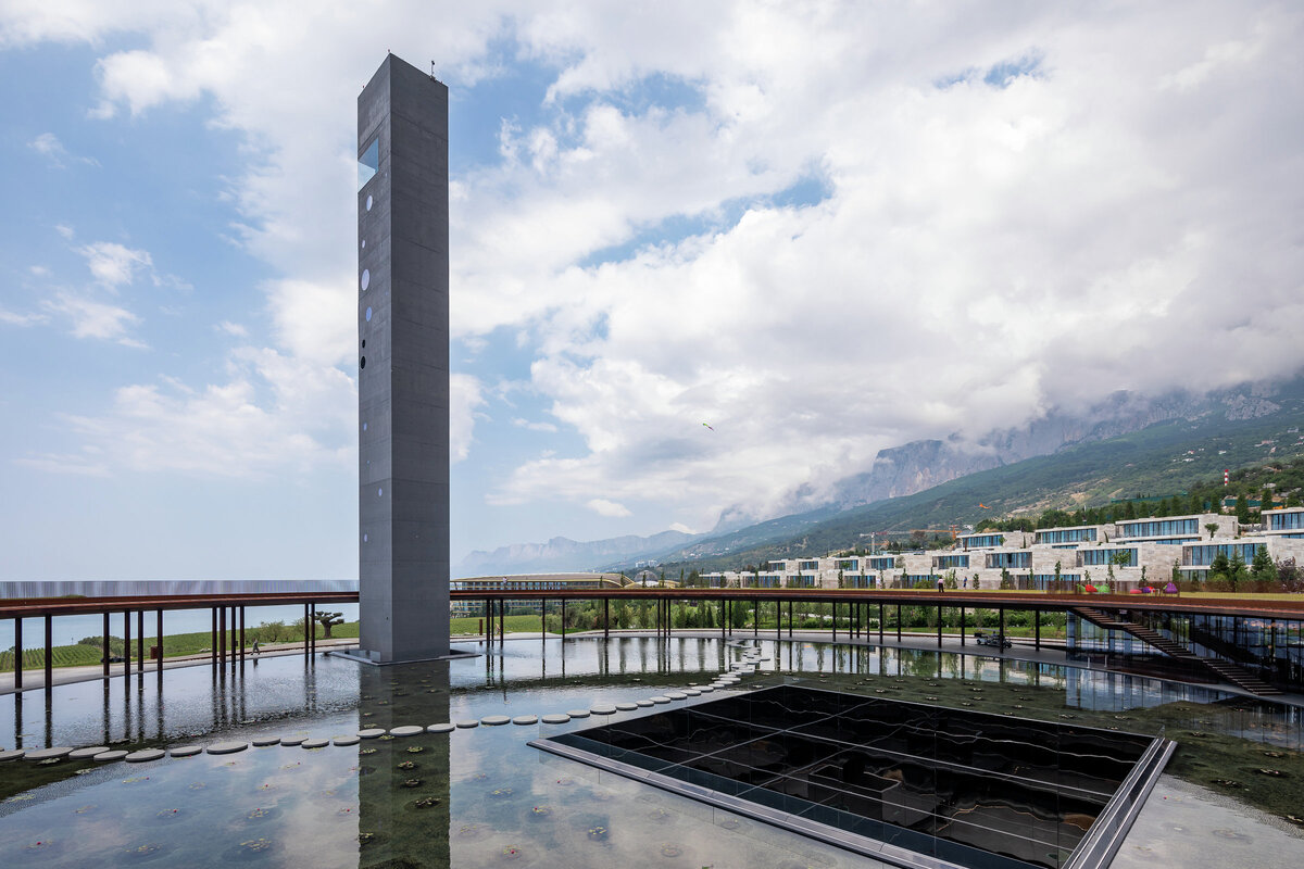 Территории Центра винного туризма Winepark // Фото предоставлено отелем Mriya Resort & SPA