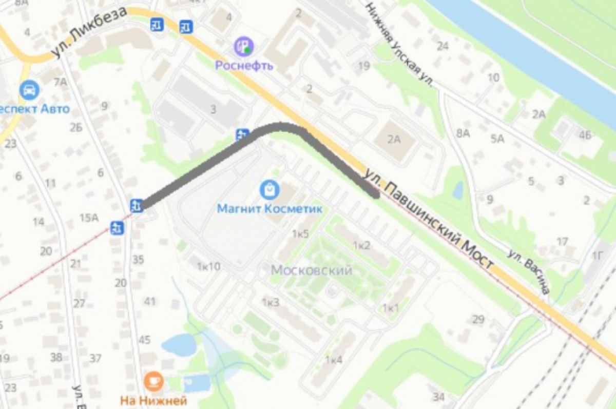    5 и 6 ноября на ул. Павшинский мост в Туле ограничат движение трамваев