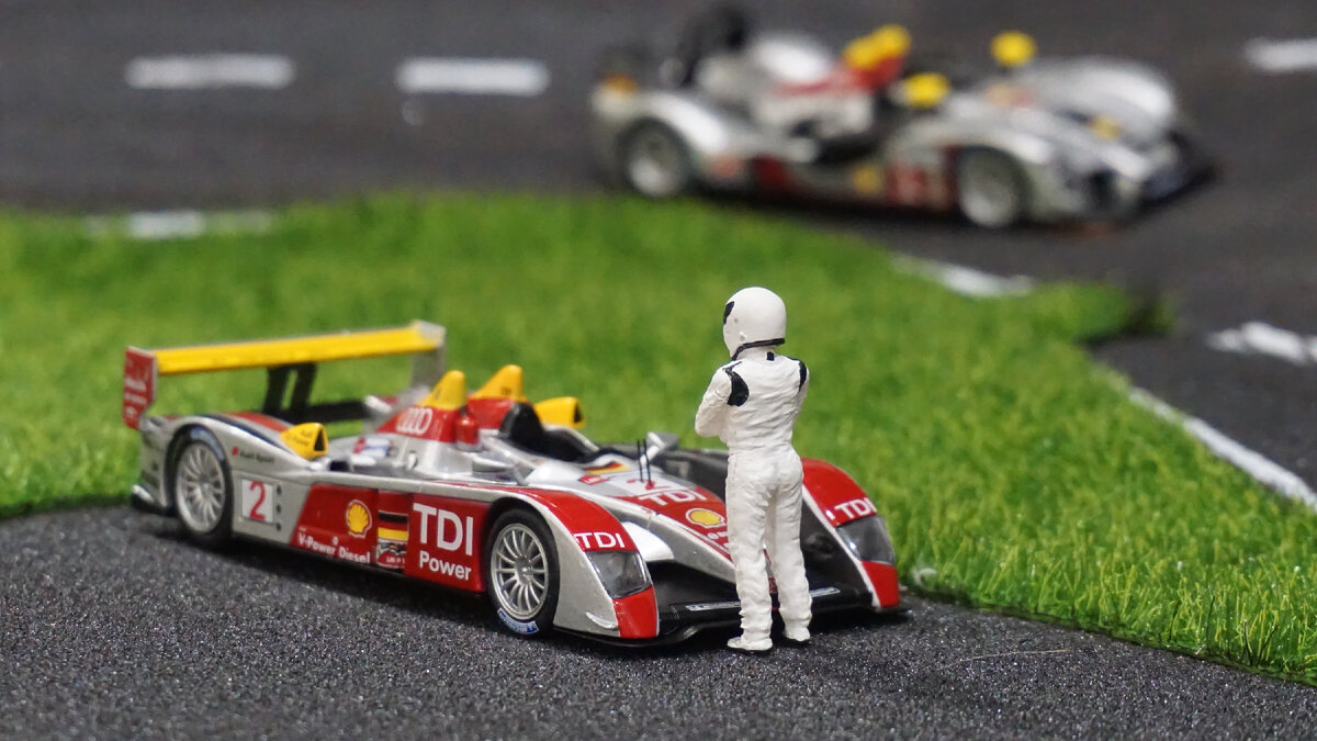 Audi R10 TDI победитель LeMans 2008 1:43 | Коллекция моделей автомобилей |  Дзен