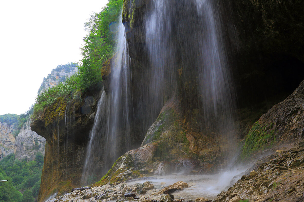 Чегемские водопады Кабардино-Балкария