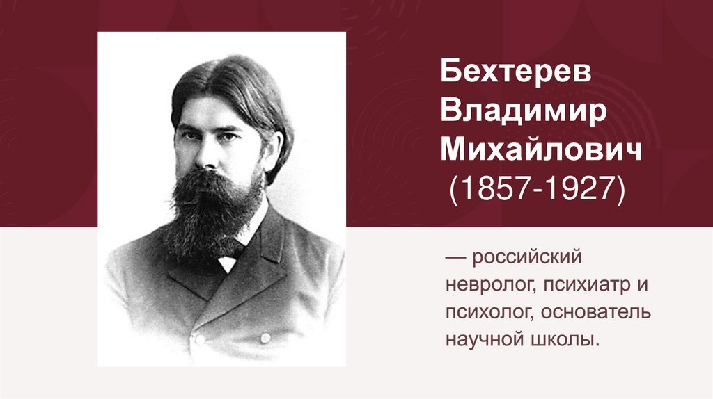 Владимир Михайлович Бехтерев. Из Интернета.
