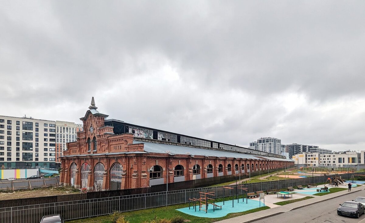 Сарай для императорских поездов Варшавского вокзала