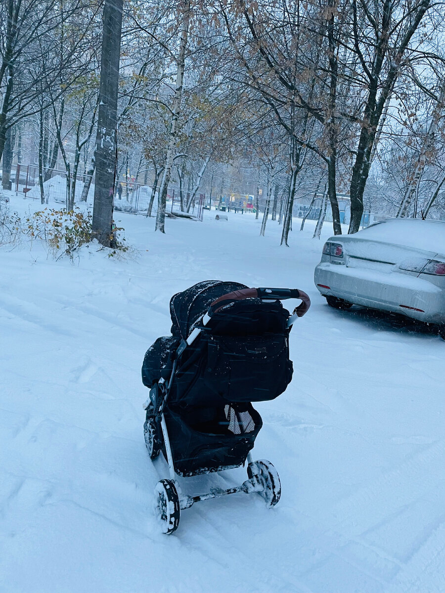 Продажи на Авито не дают мне даже в такую метель «наслаждаться» декретом дома 🤣