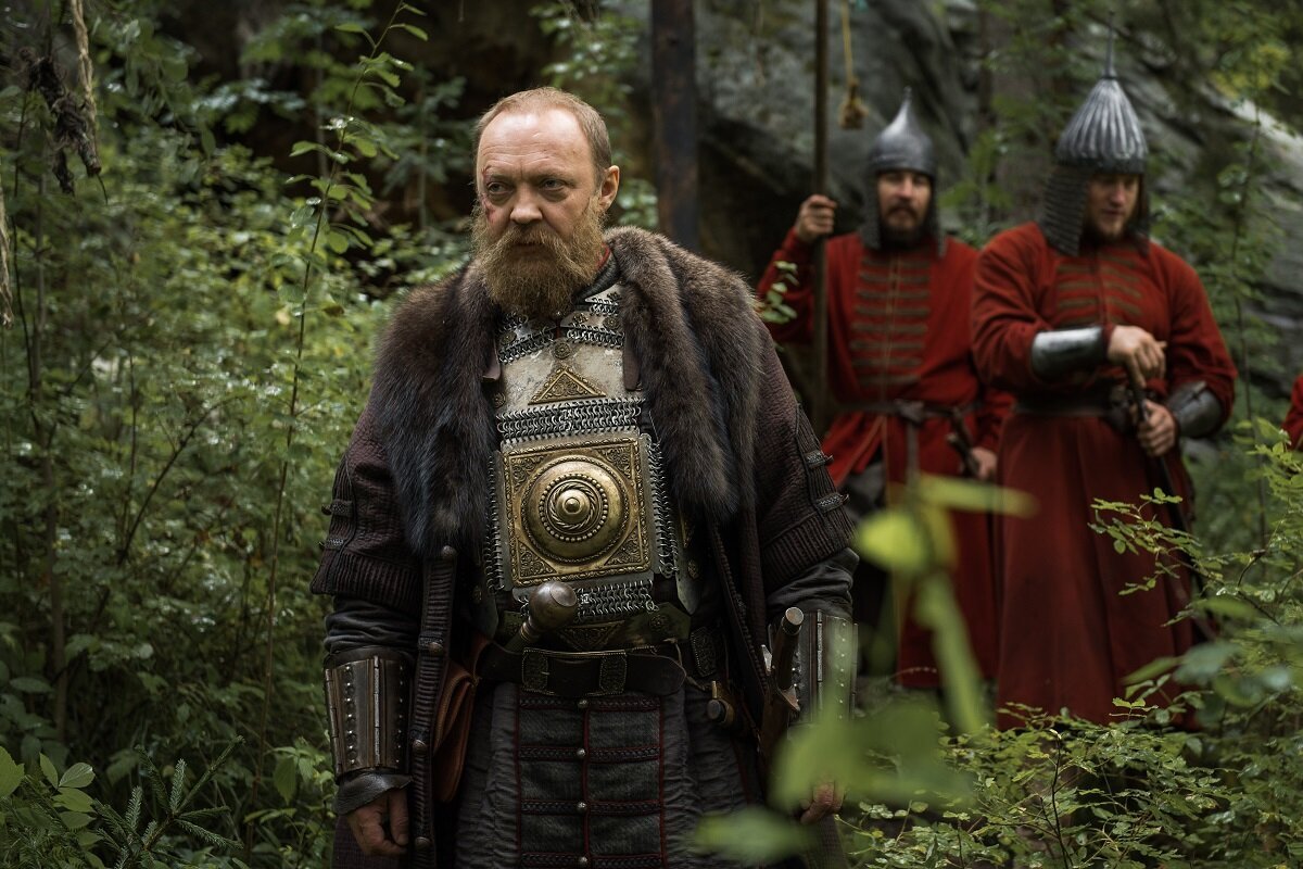 Кадр из ф\х "Сердце Пармы" (2021), В роли воеводы Фёдора Пёстрого, актер Виталий Кищенко