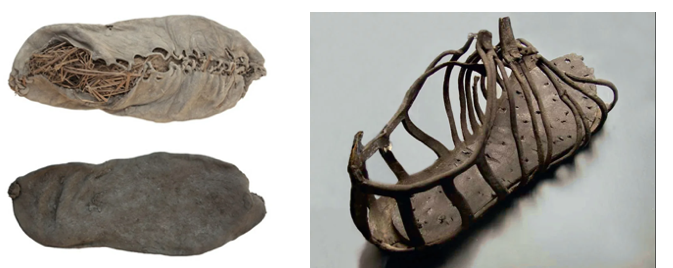 Первая обувь древних людей