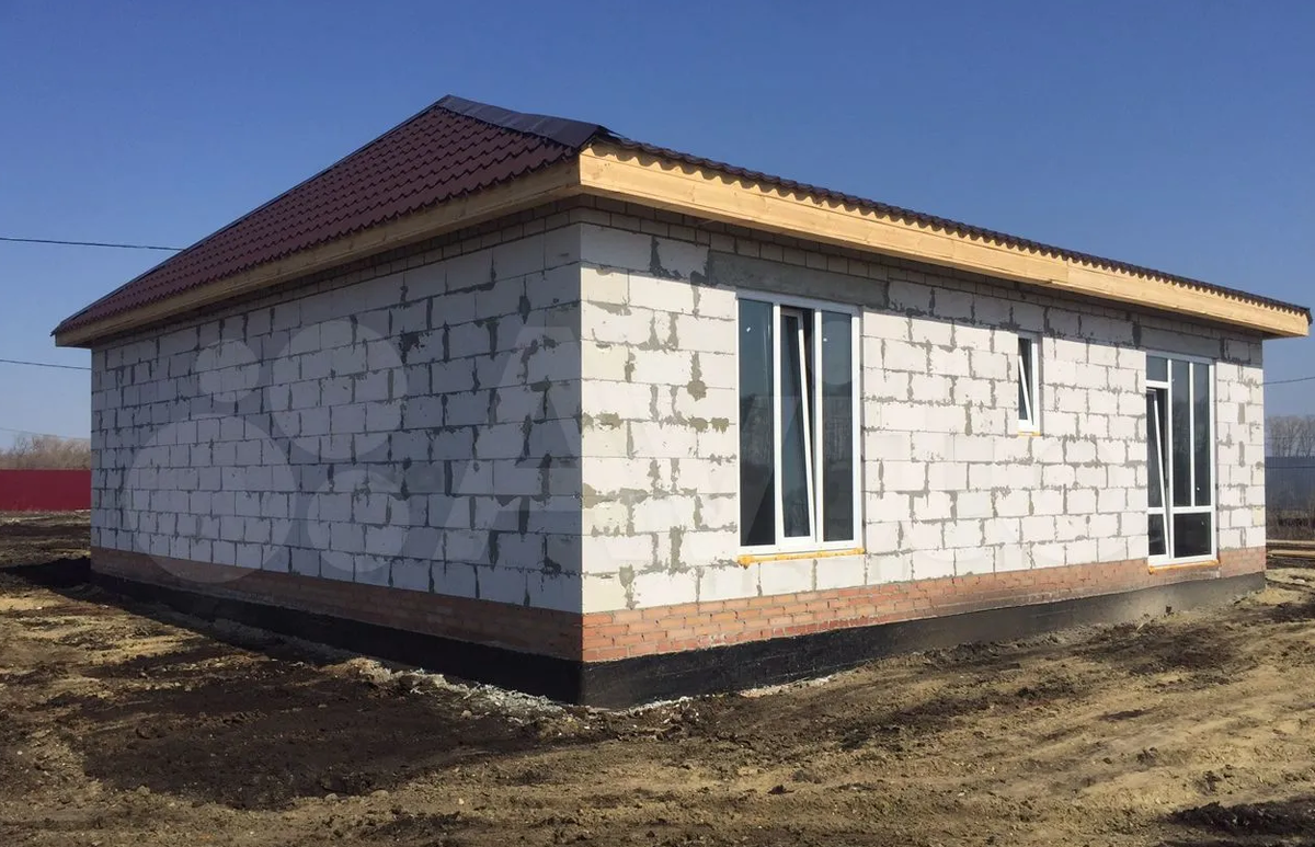 Дом в строительном варианте