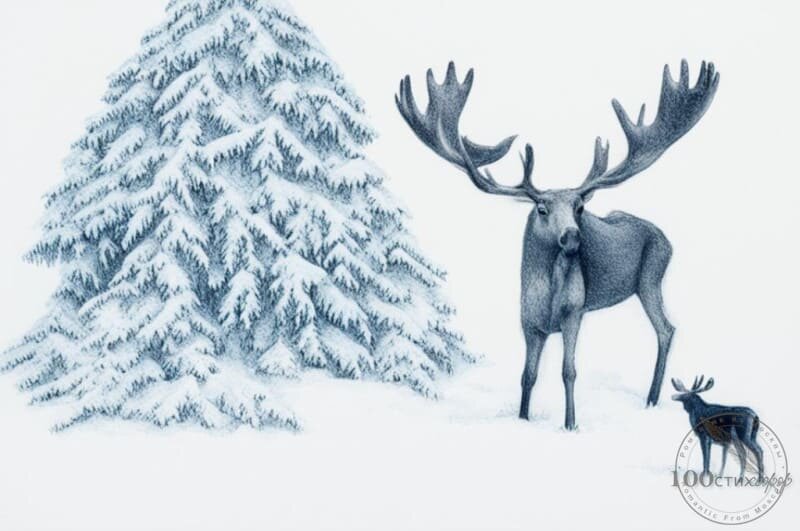 Стих про зимовку деревьев